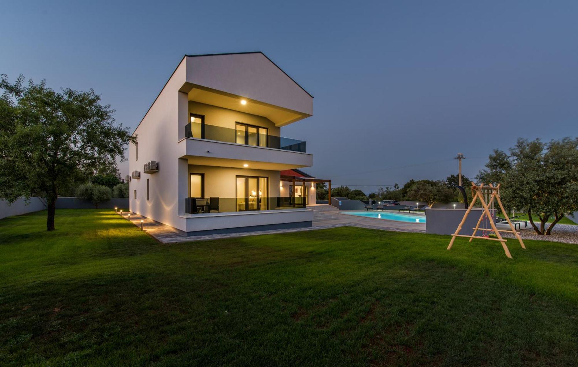 Villa Posidonia Near Pula With Sea View And Surrounded By Olive Trees Krnica Εξωτερικό φωτογραφία