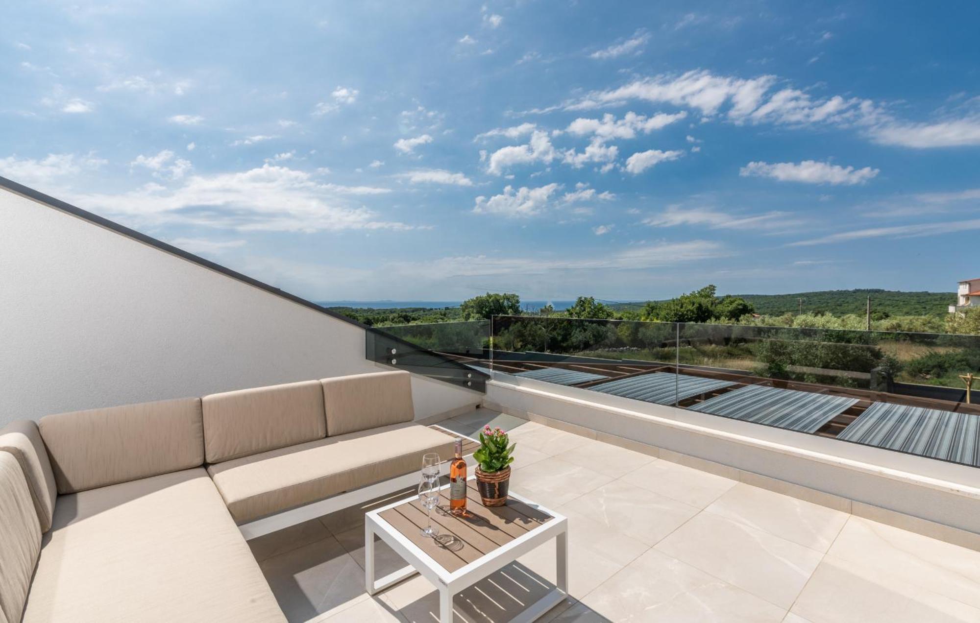 Villa Posidonia Near Pula With Sea View And Surrounded By Olive Trees Krnica Εξωτερικό φωτογραφία