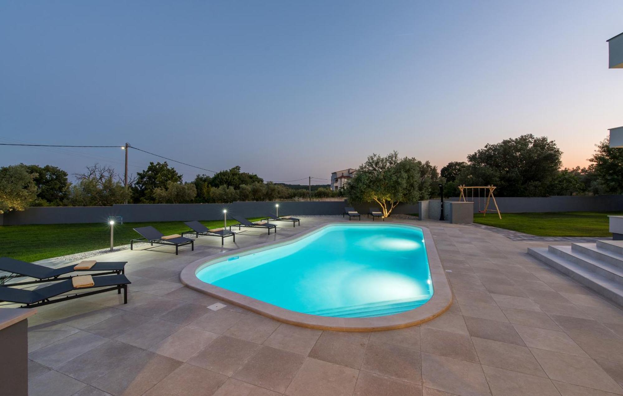 Villa Posidonia Near Pula With Sea View And Surrounded By Olive Trees Krnica Εξωτερικό φωτογραφία
