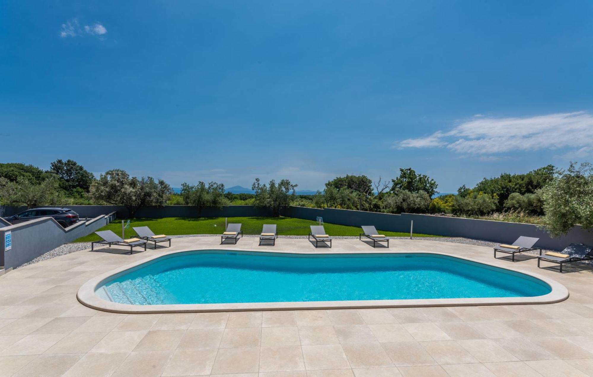 Villa Posidonia Near Pula With Sea View And Surrounded By Olive Trees Krnica Εξωτερικό φωτογραφία