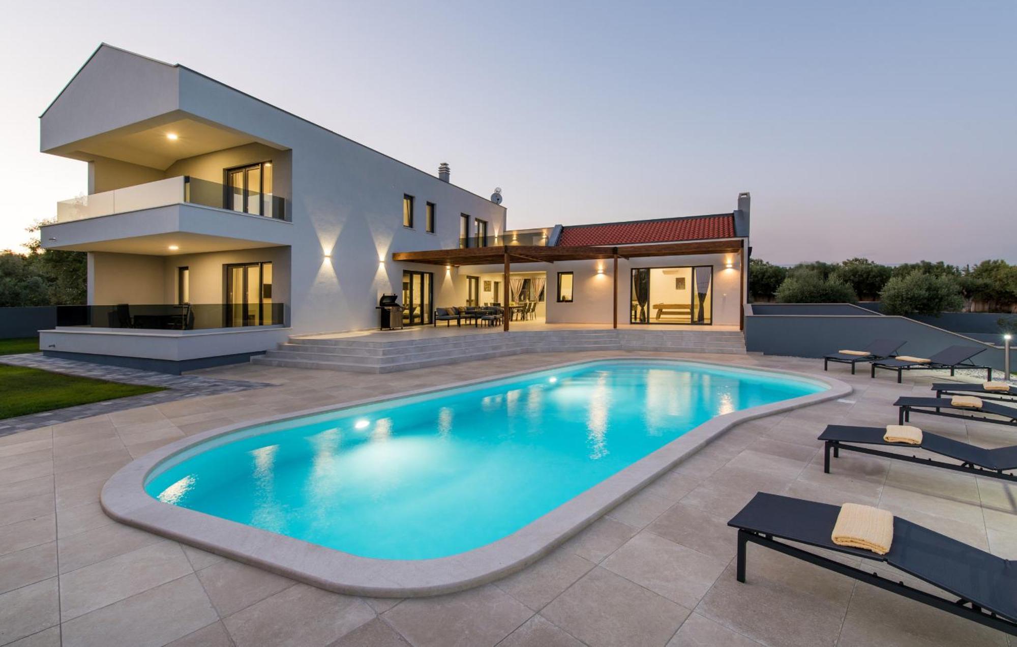 Villa Posidonia Near Pula With Sea View And Surrounded By Olive Trees Krnica Εξωτερικό φωτογραφία