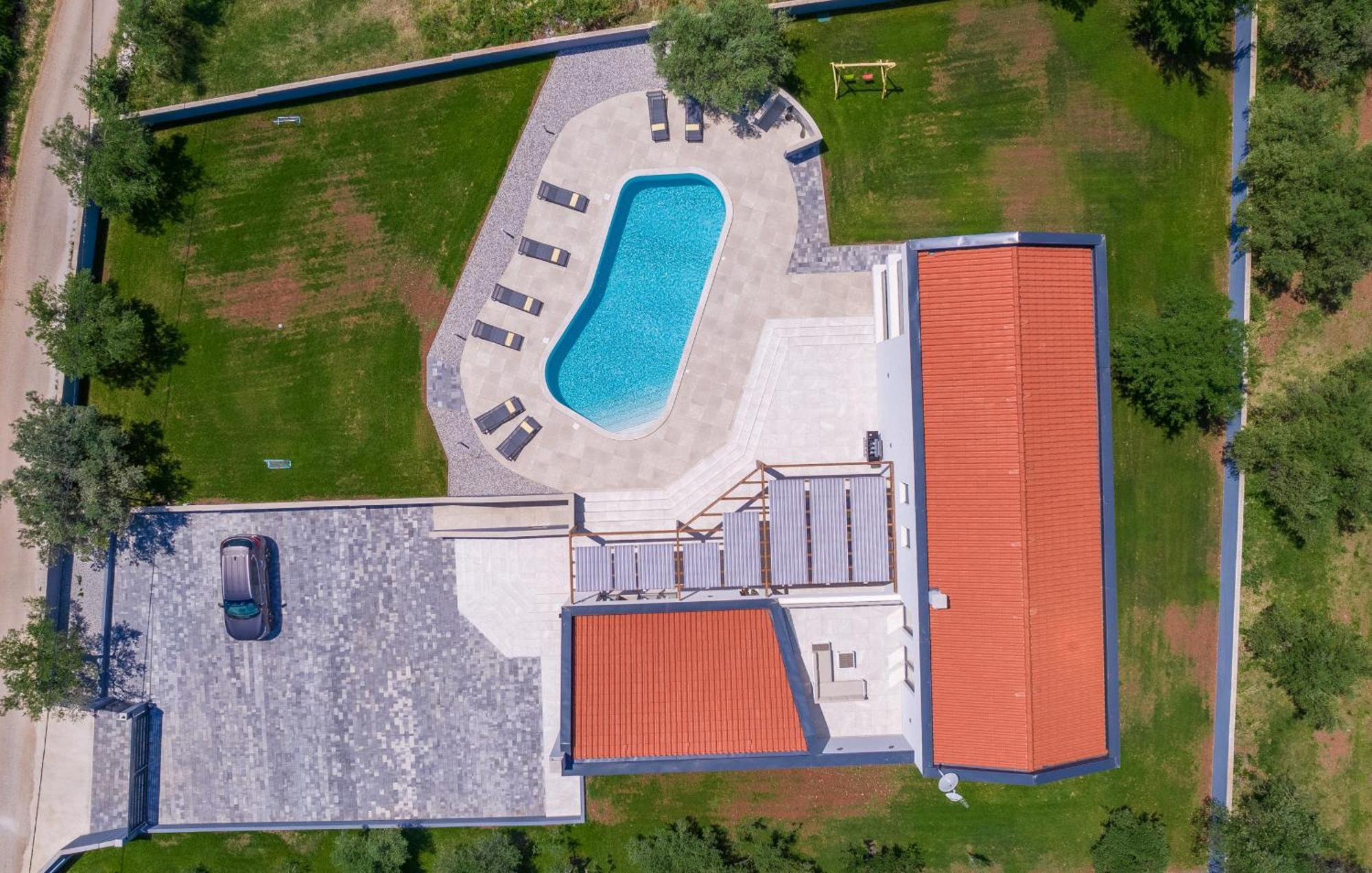 Villa Posidonia Near Pula With Sea View And Surrounded By Olive Trees Krnica Εξωτερικό φωτογραφία